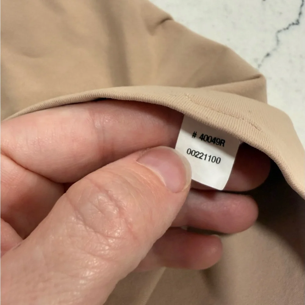 Spanx Ecocare Seamless Slimming Shaping Shorts XL Beige